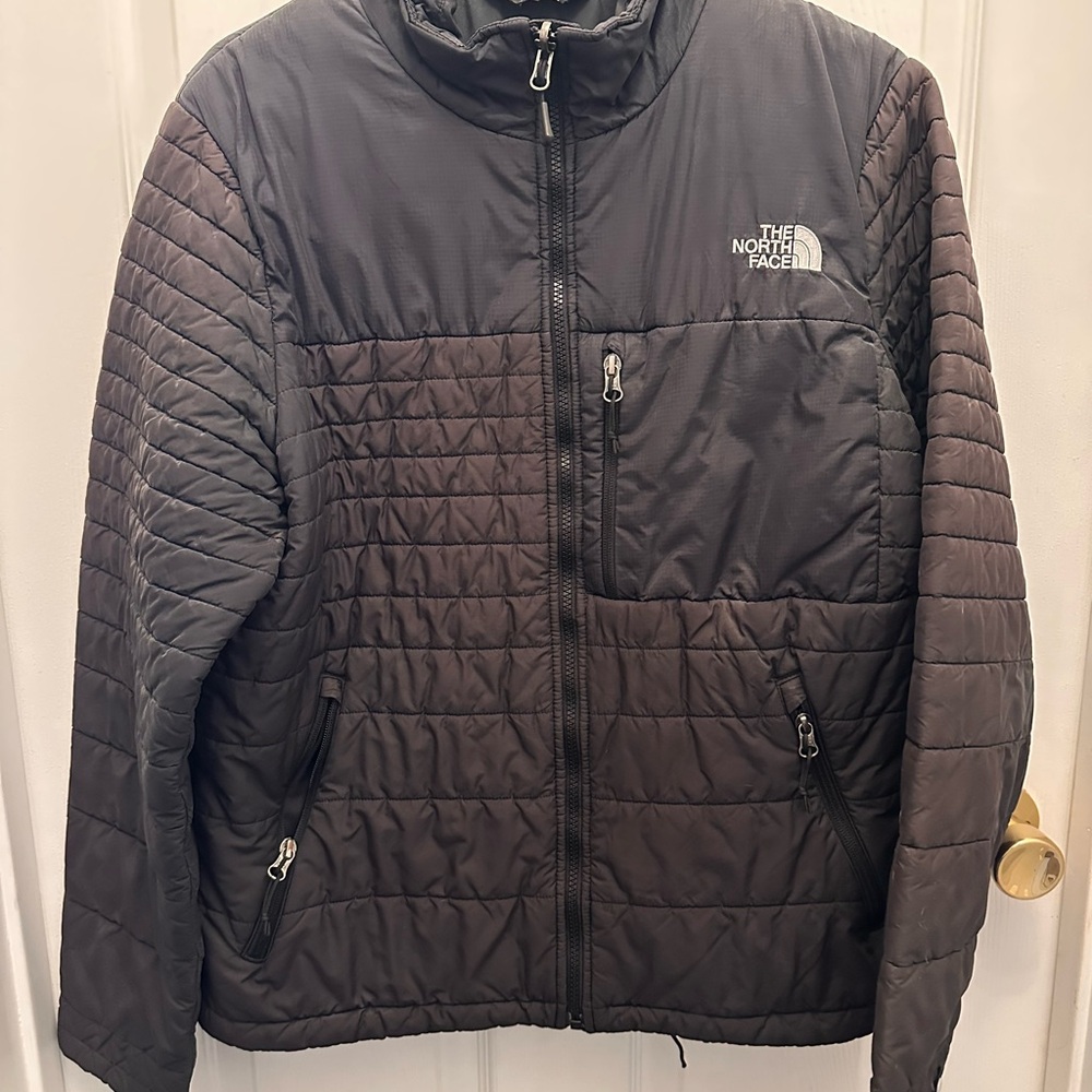 The North Face Men's Dark Gray Puffer Jacket